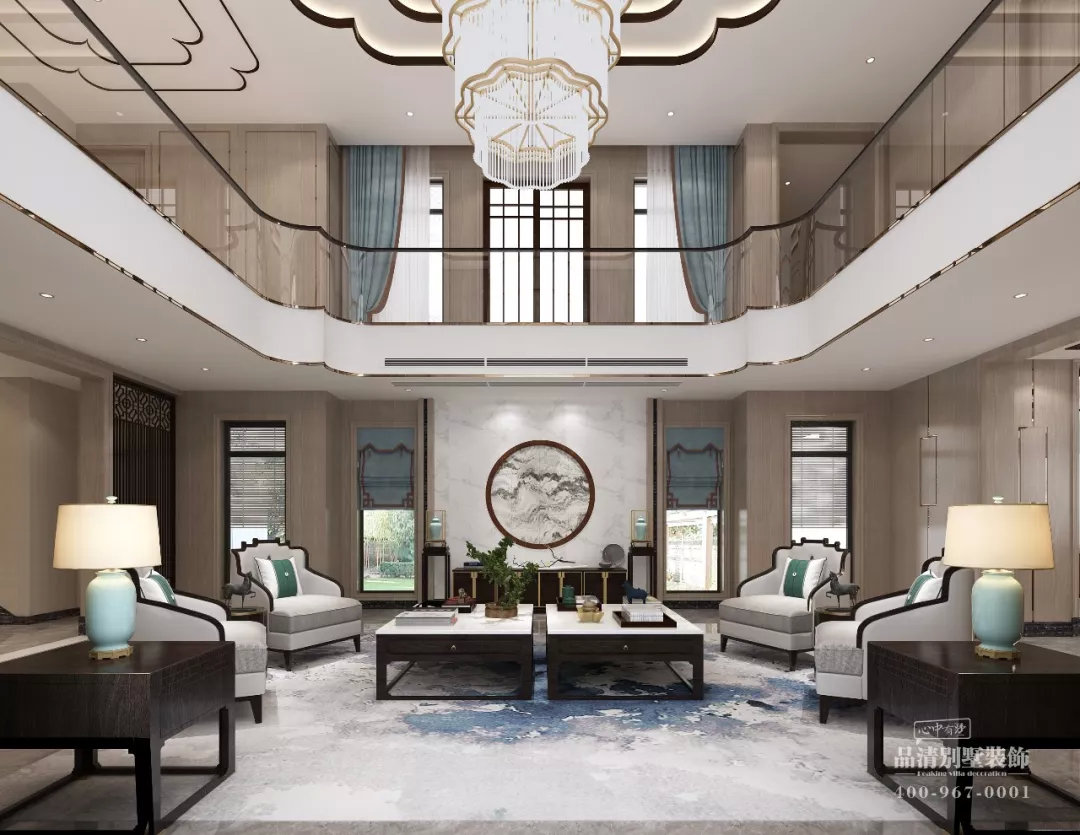 常州别墅装修新中式案例赏析,常州别墅新中式装修