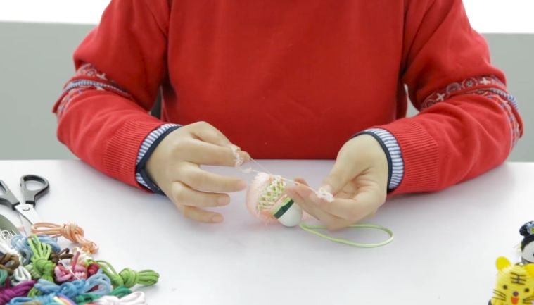 编个羽球挂坠祝福自己吧