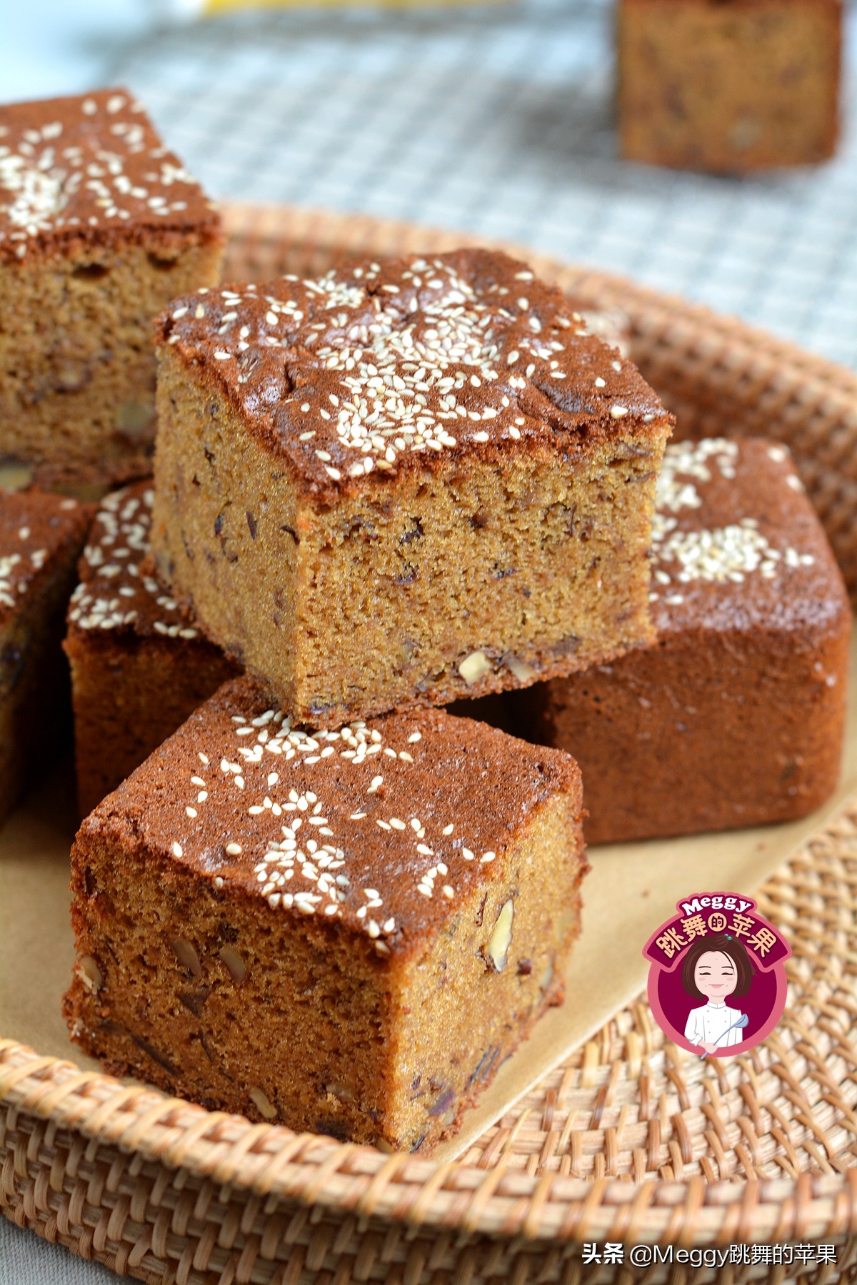 传统糕点红枣核桃糕,宫廷糕点红枣糕