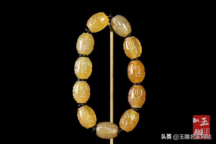 玛瑙手链一圈都是玛瑙,绿色玛瑙与黄色玛瑙手链