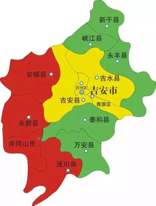 古有庐陵，今有井冈山：吉安在哪里？