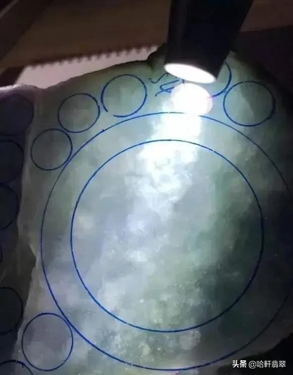 过亿的老翡翠珠链,翡翠珠链12毫米108颗