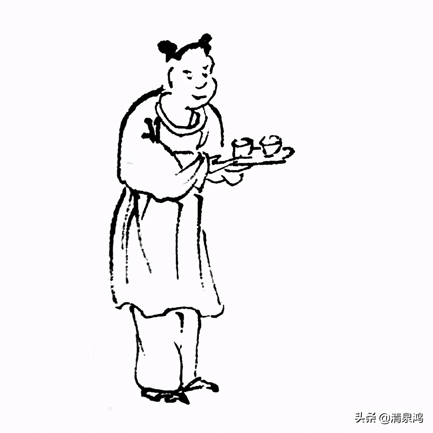 山水画人物点景画法技巧,点景人物作为山水画的关键构成