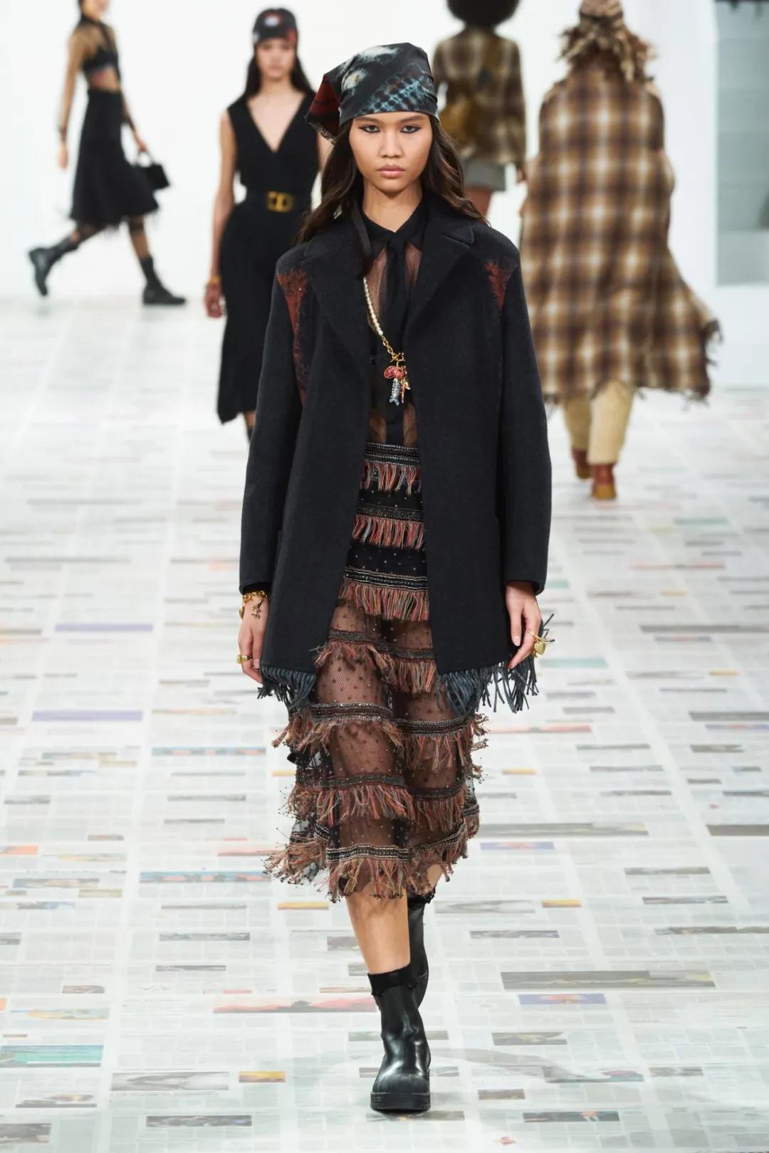 2022巴黎时装周秋冬大衣,2020秋冬巴黎时装周