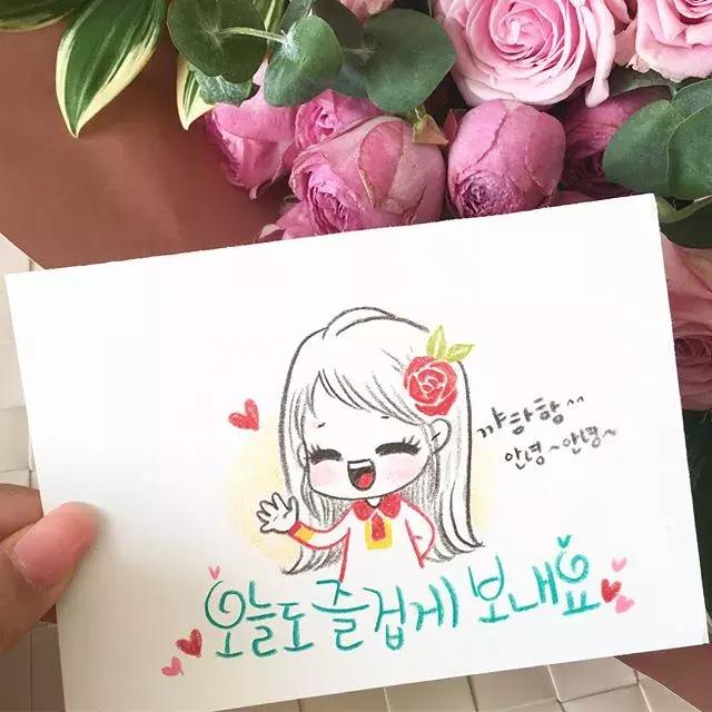 彩铅画古风人物简笔画,彩铅荷花简笔画几分钟就能学会