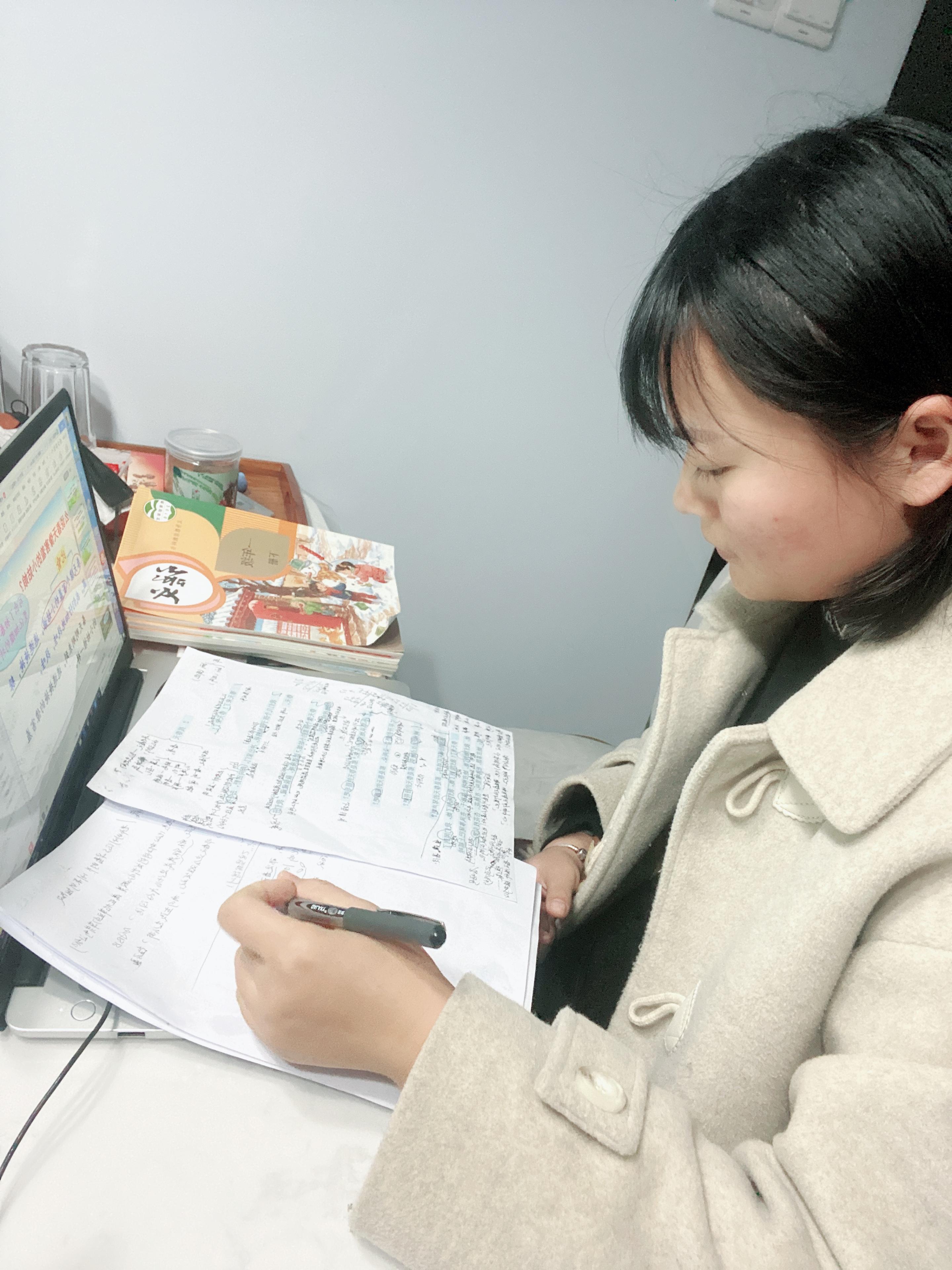 疫情下的琰培人---昂立教育喻海迪老师