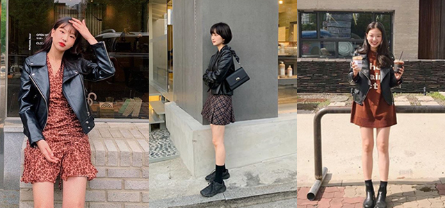 秋冬「黑色皮衣」瞬间帅到爆燃街头,6个终极穿搭公式
