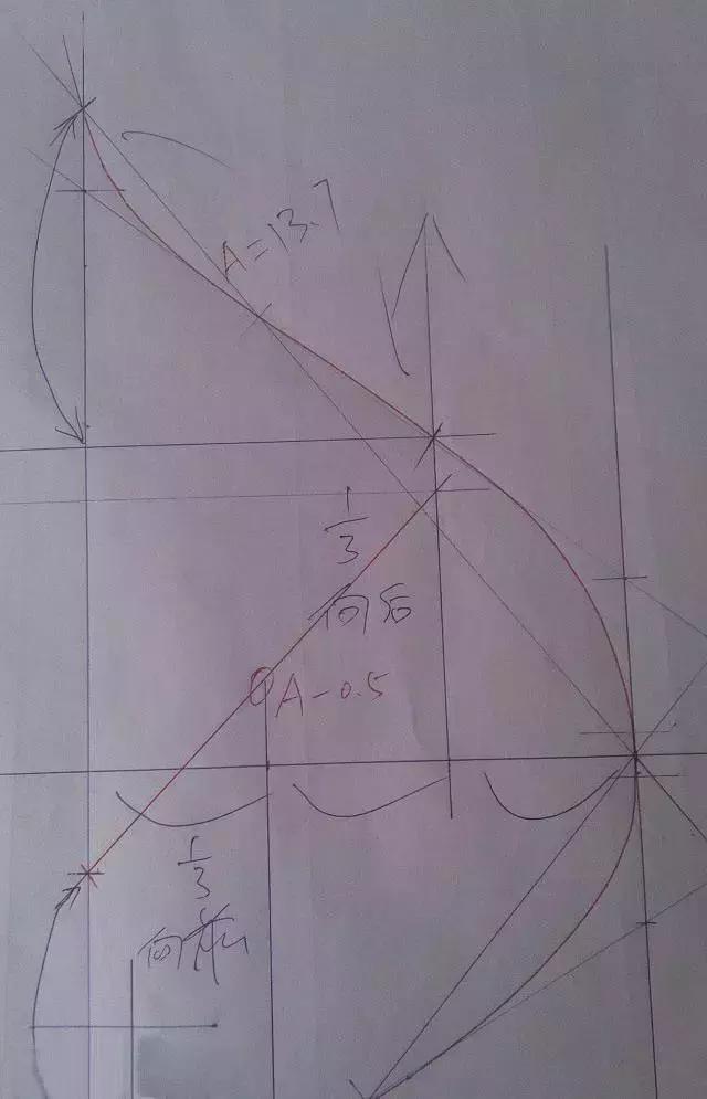 牛仔两片袖的制版方法,两片袖电脑制版制作教程