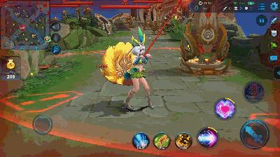 王者荣耀3d视角下的女英雄阵亡,王者荣耀所有英雄3d视角技能展示