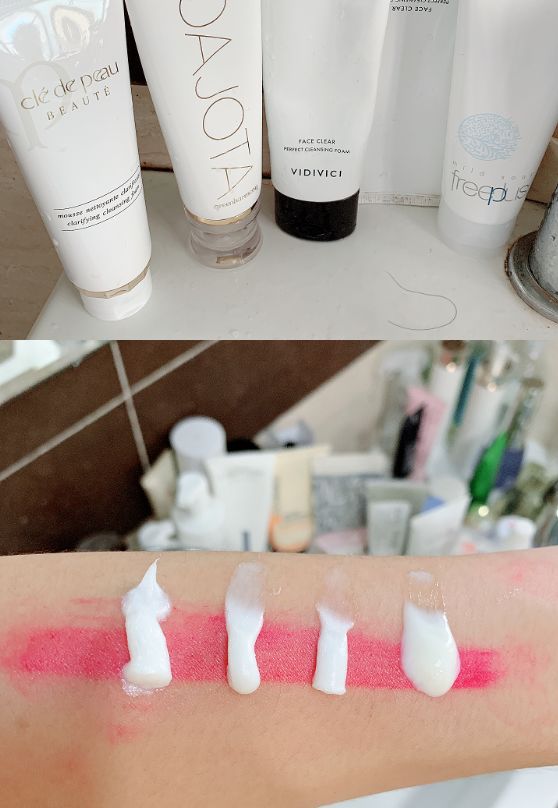 快用完的洗面奶,真正有效的清洁毛孔的洗面奶