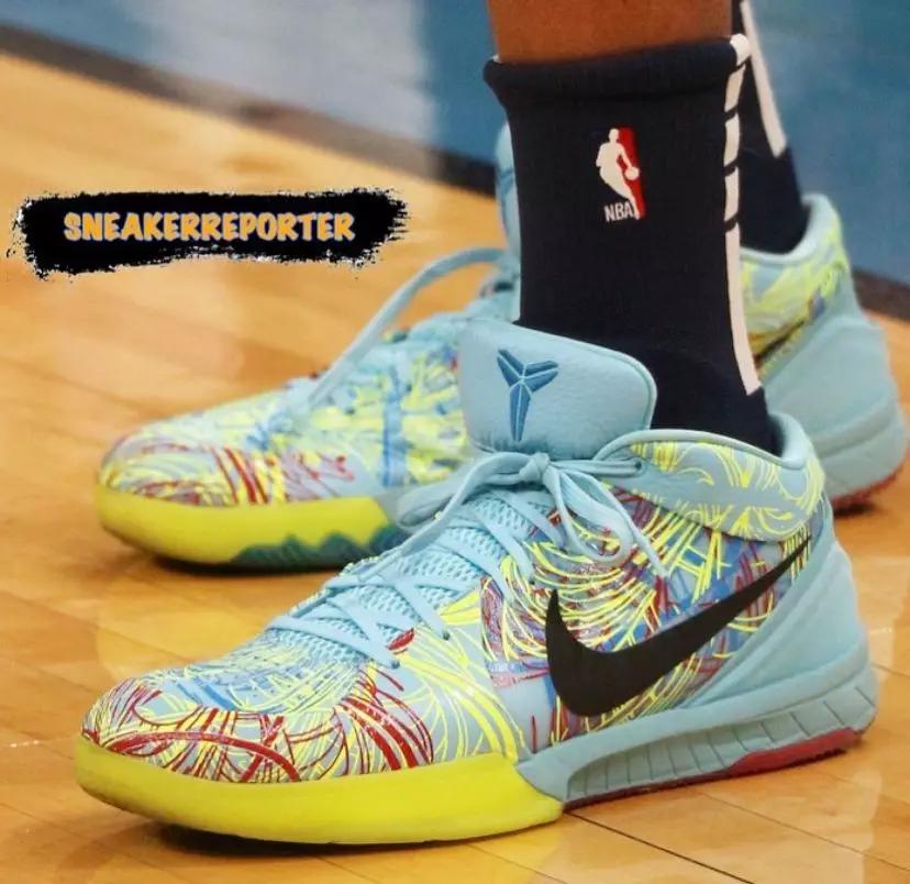 nba球员上脚球鞋科比篇,库里系列首发配色