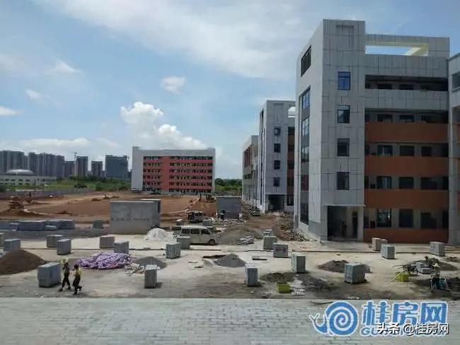 大手笔！临桂灵川七星几所新学校将投入使用，建设现场实拍图来了