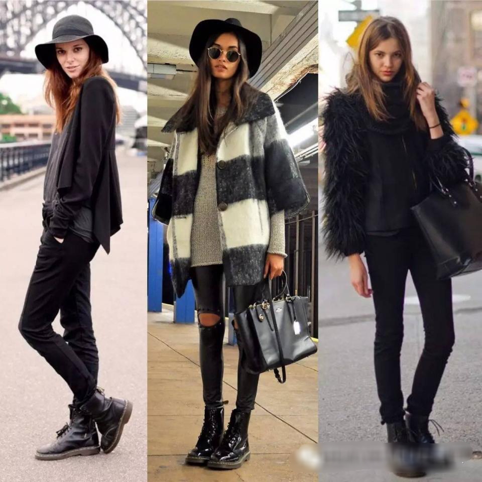 马丁靴怎么穿才能穿出存在感,哪些品牌马丁靴比较好搭配