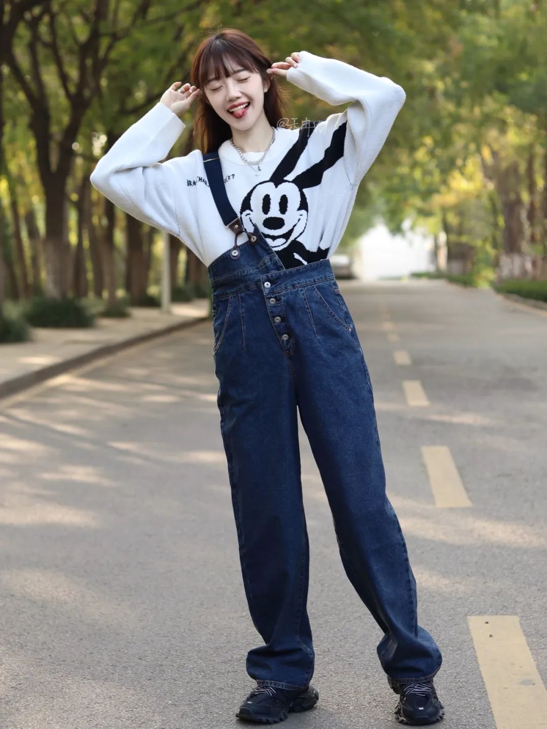 温柔又保暖的穿搭学生党女,冬季保暖时尚穿搭小个子学生