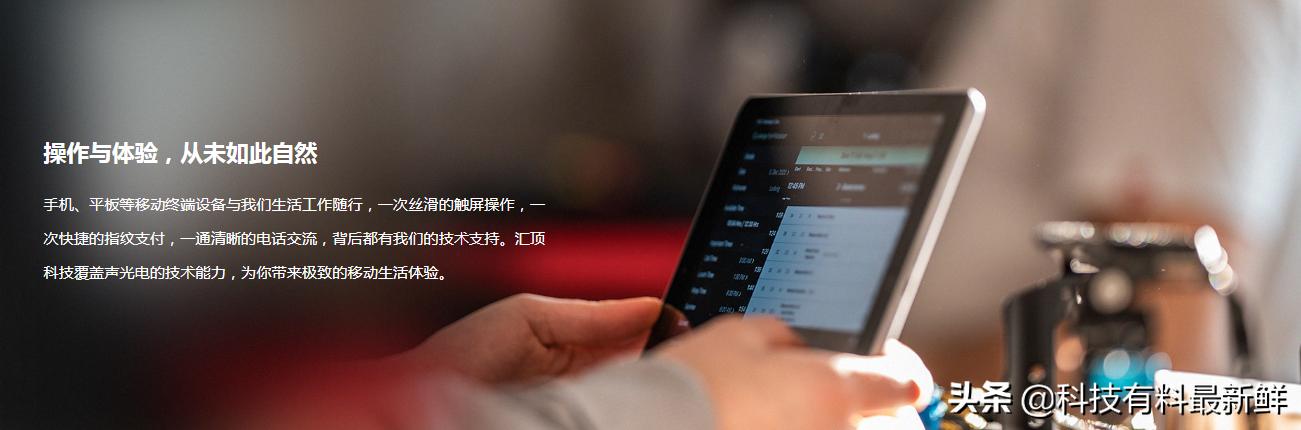 汇顶科技触控芯片占有率,汇顶科技综合芯片设计