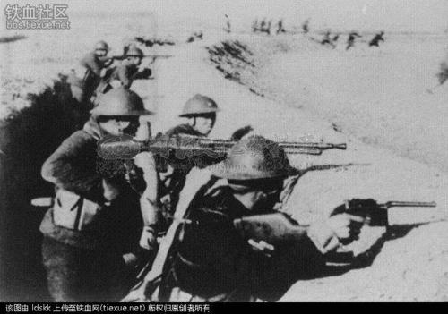 历史上广西狼兵与日军第一次交锋,广西狼兵打日军真实影像