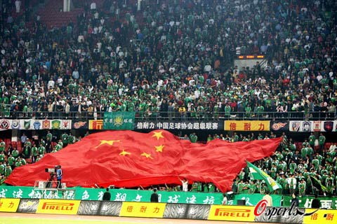 中国足球看到了希望,看到了中国足球的未来