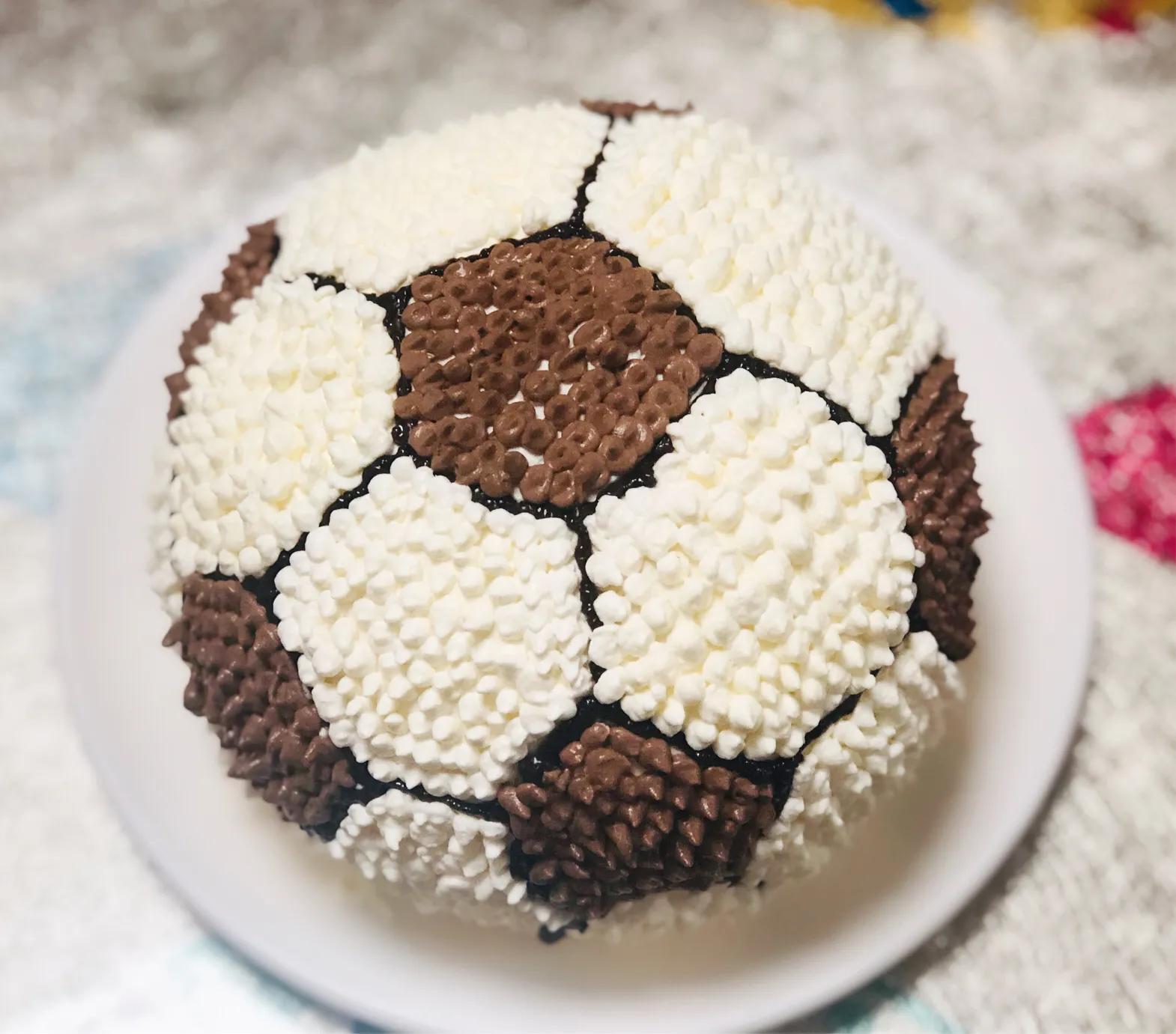 足球生日蛋糕做法,足球生日蛋糕预定