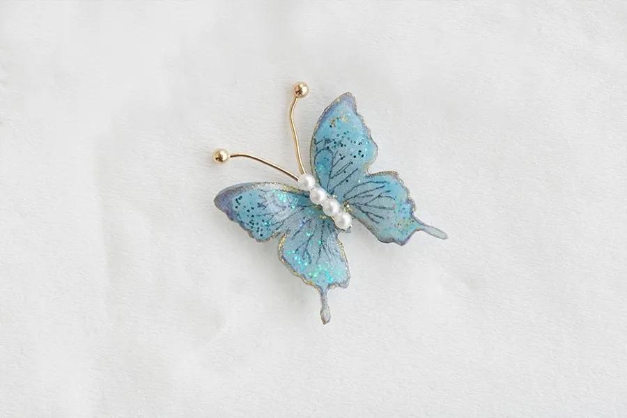 热缩片蝴蝶制作教程,热缩板耳环制作教程