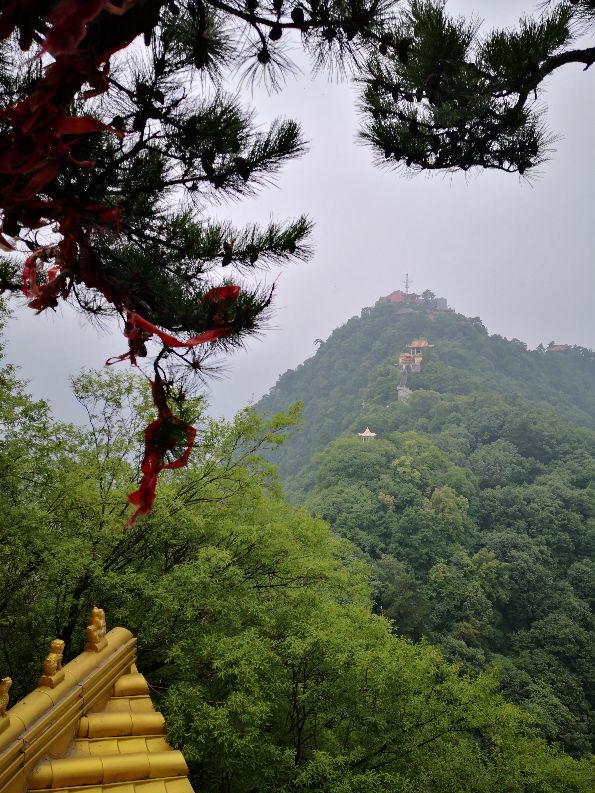 徒步终南山南五台,秦岭终南山南五台