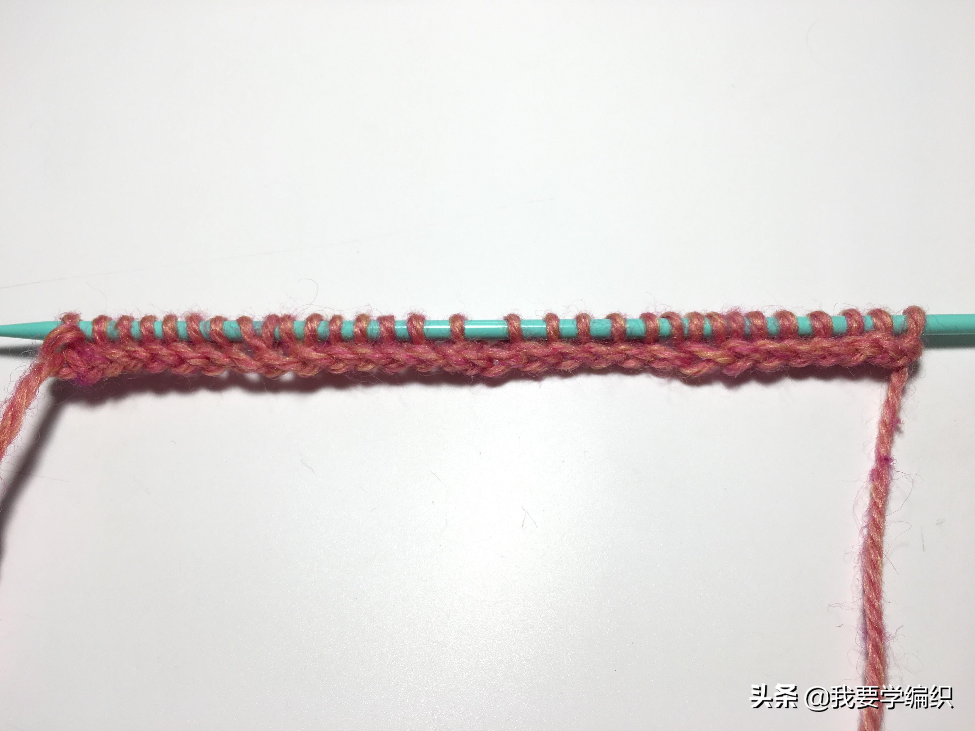 波浪围巾钩织教程,棉花糖毛线编织波浪围巾