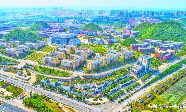 贵阳市贵安新区花溪大学城,贵阳花溪大学城布局