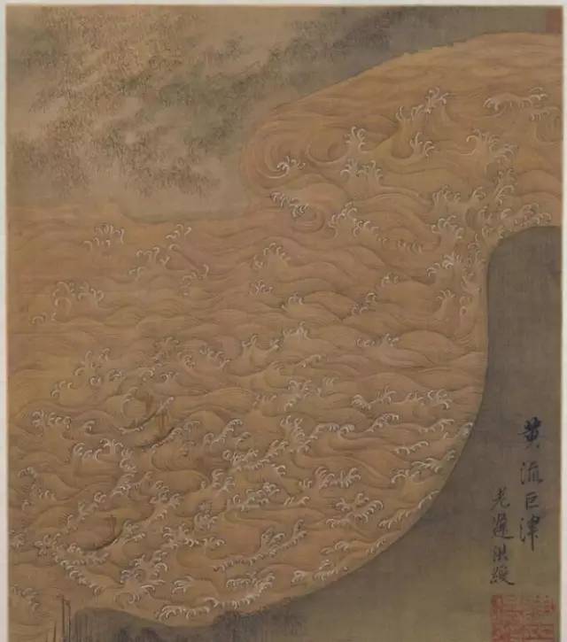 近现代名家画水,历代名家绘画水墨写生图