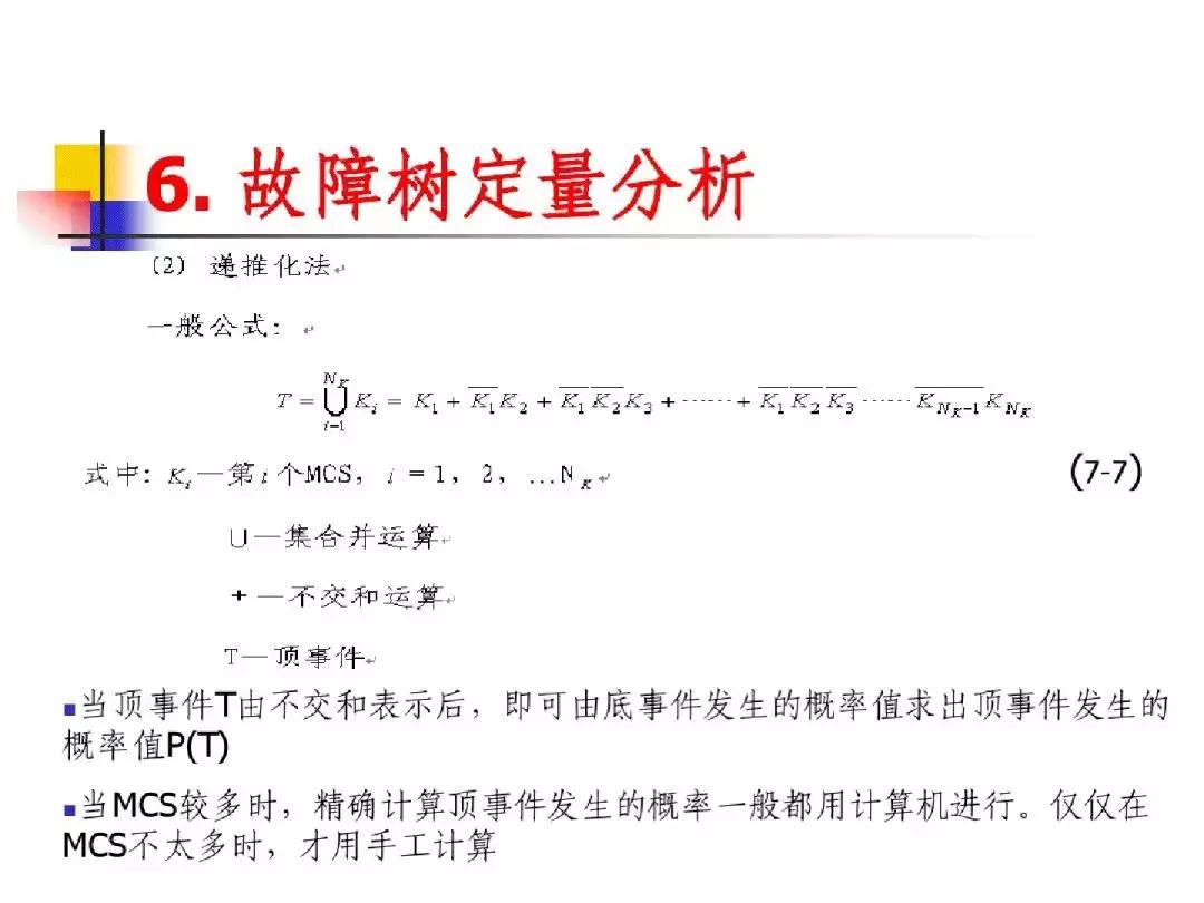 故障树分析法的优缺点,故障树分析法例子
