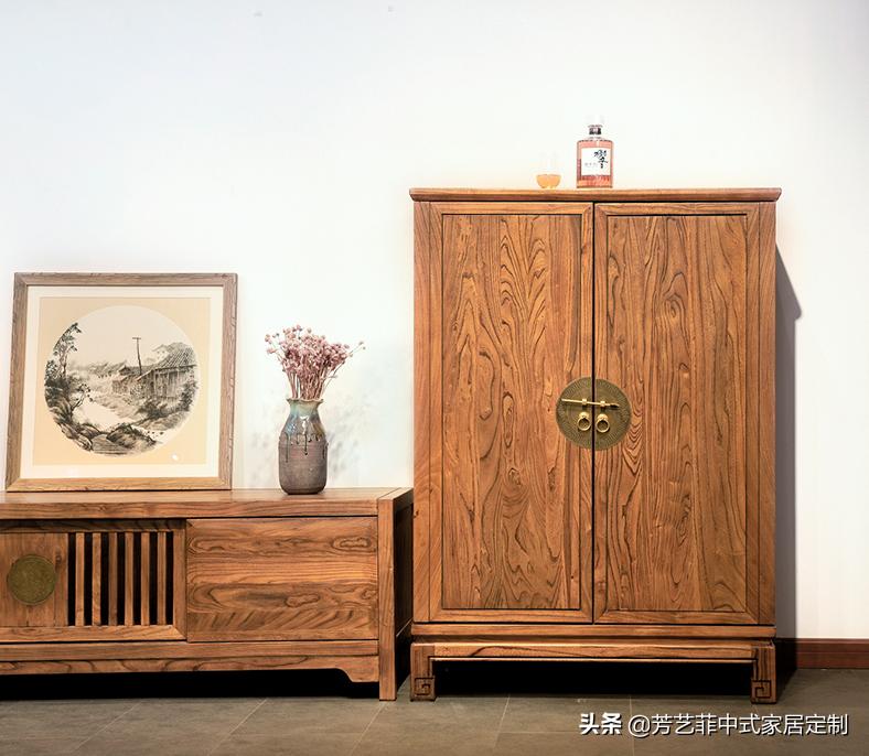 新中式老榆木家具,老榆木轻奢式家具
