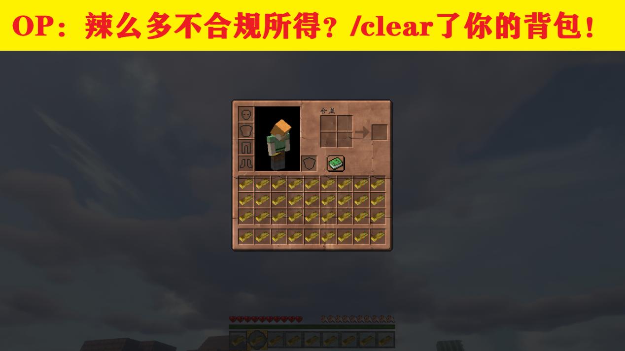 我的世界服务器玩家五条信息,我的世界关于服务器的知识