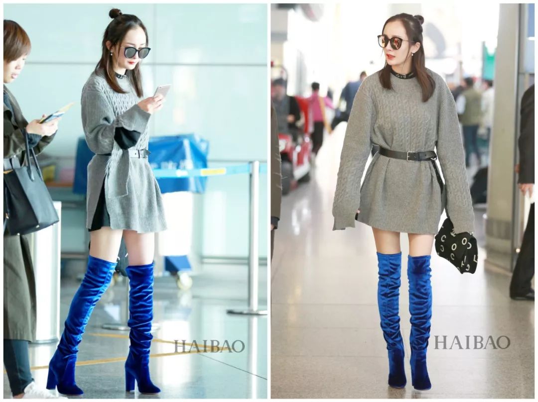 适合腿粗穿的绑带长靴推荐,小个子显腿细的长靴推荐