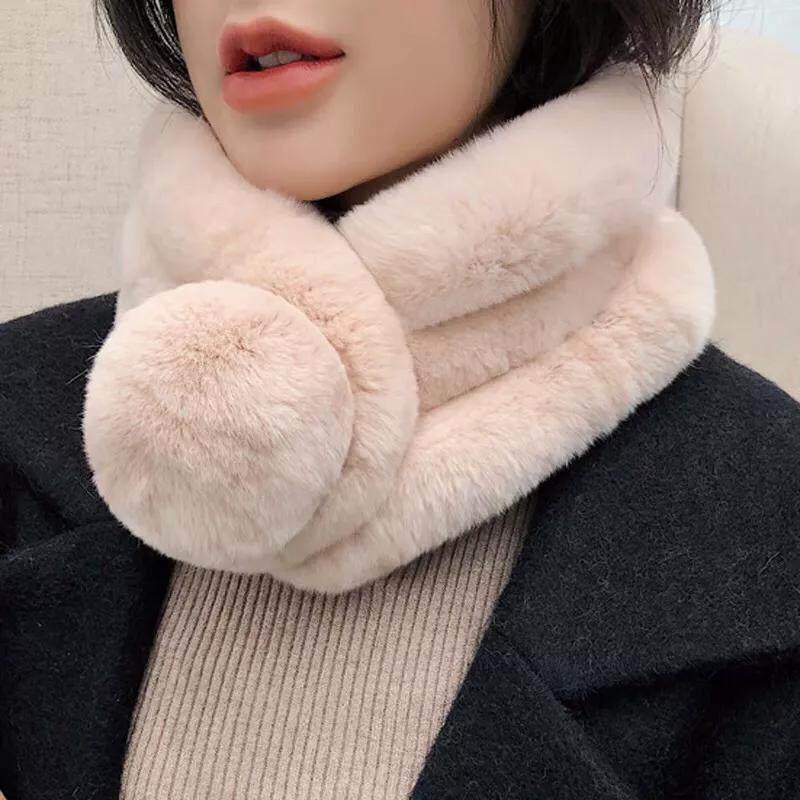 保暖必备围脖套推荐购买,保暖围脖护颈兔毛