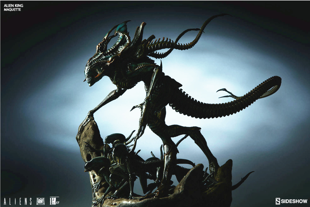 最新“异形王”形象曝光，人类和异形结合体，专门猎杀异形的怪物