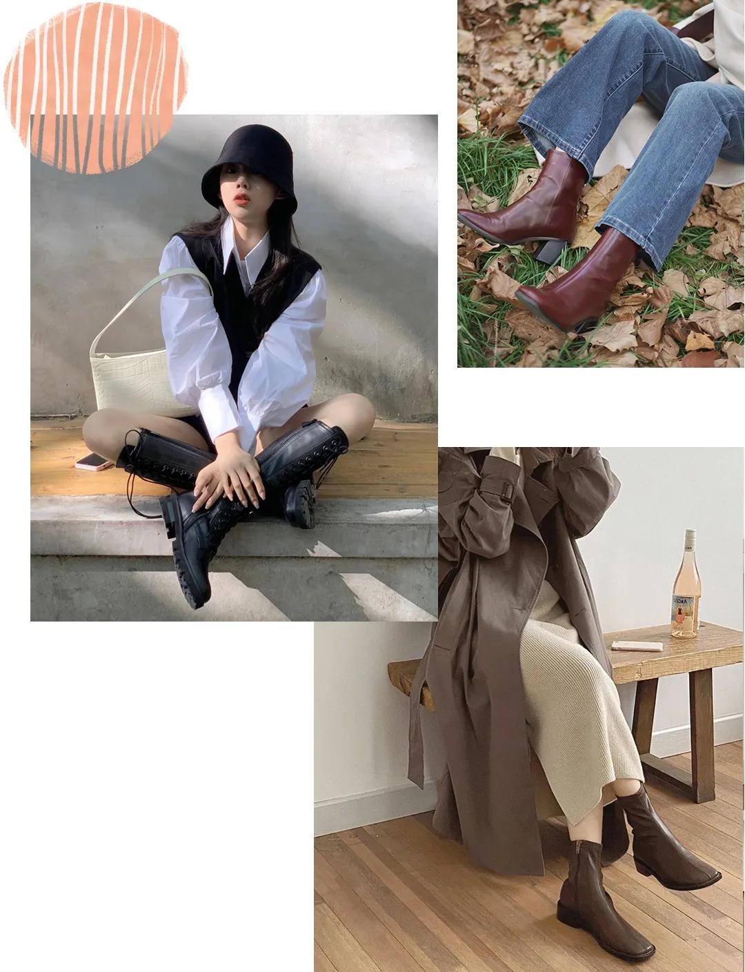 大冬天别露脚踝今年流行怎么穿,秋冬不要再露脚踝了