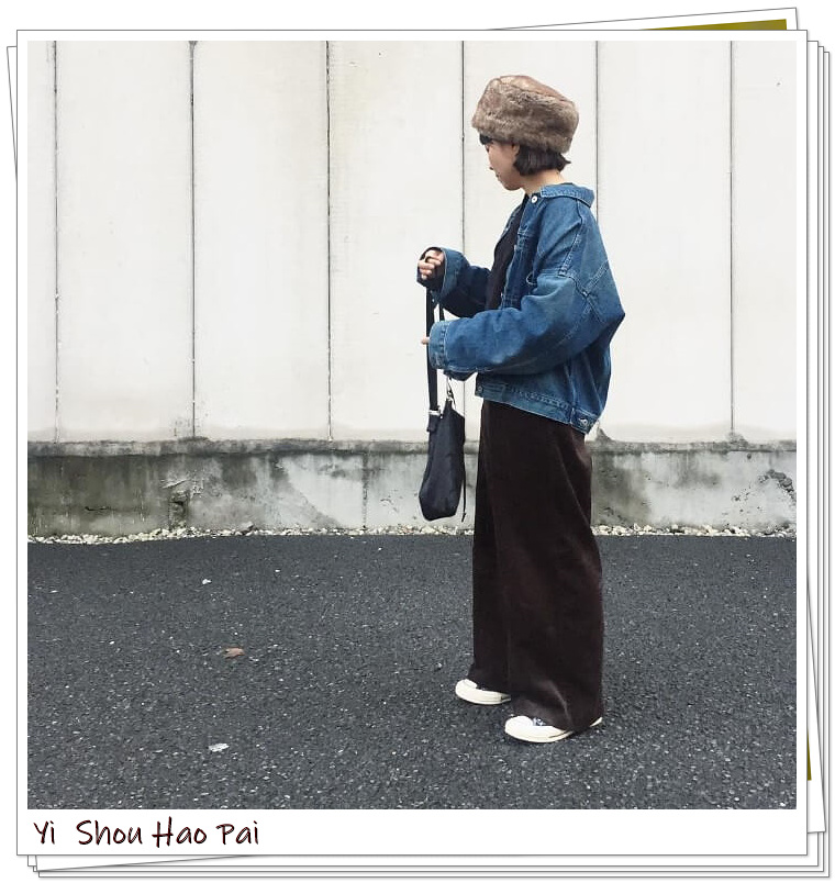 日本灯芯绒裤子,还在穿过时的牛仔裤