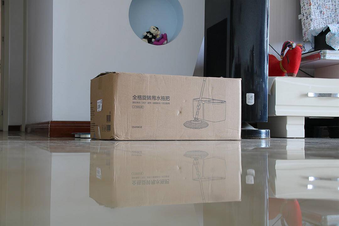 自从用上懒人拖把,好用旋转甩水拖把