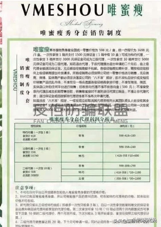 唯蜜瘦减肥骗局大曝光,唯蜜瘦减肥靠谱吗有没有人用过