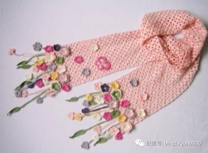 针织披肩作品,披肩花式围巾编织教程