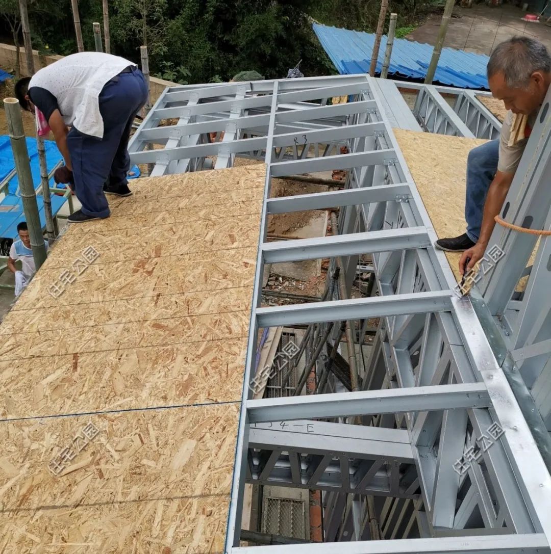 新农村建设首选轻钢别墅,轻钢别墅农村给建吗