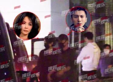 王菲谢霆锋飞机上撒狗粮全程牵手,谢霆锋王菲时隔21年再现世纪牵手