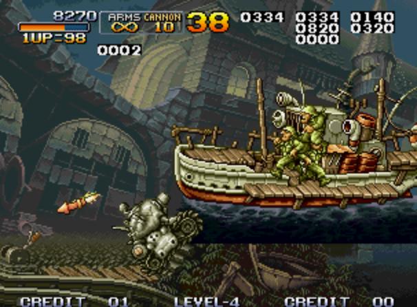 经典游戏《合金弹头1》原来有隐藏关卡！感觉当年错过了一个亿