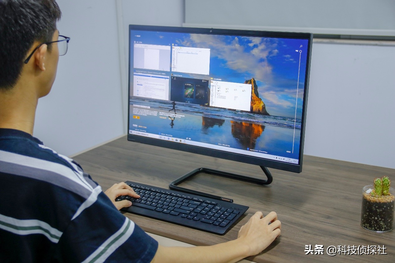 联想aio520一体机评测,联想aio520c-24锐龙版一体机测评