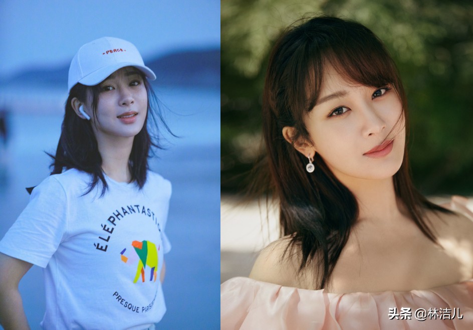 杨紫脸型变美,杨紫鼻基底前后对比