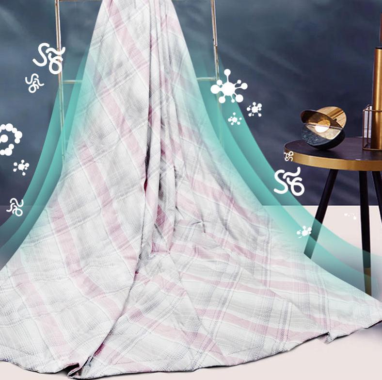 棉麻双层纱夏凉被柔软亲肤,亲肤天丝夏凉被