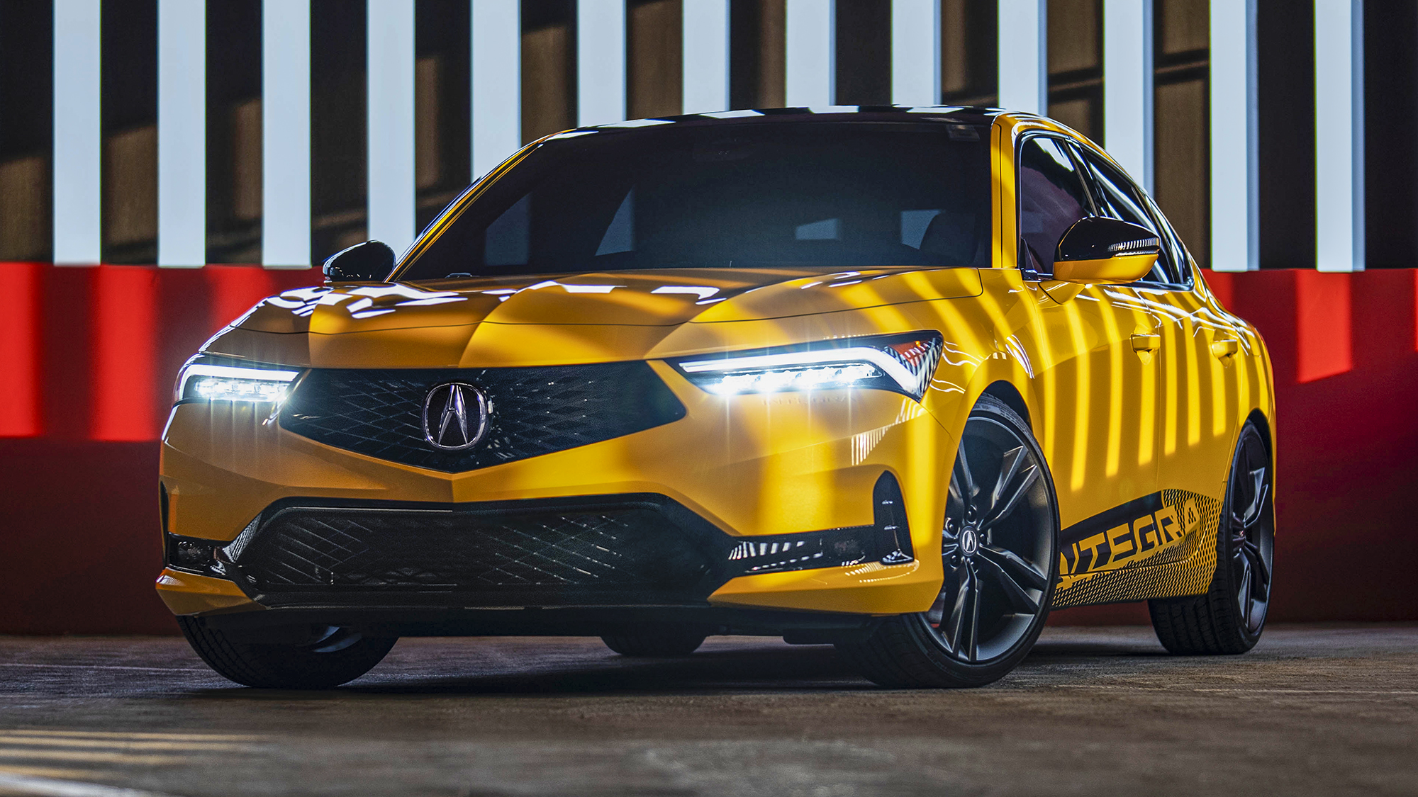 讴歌全新integra实拍,全新讴歌integra官图公布