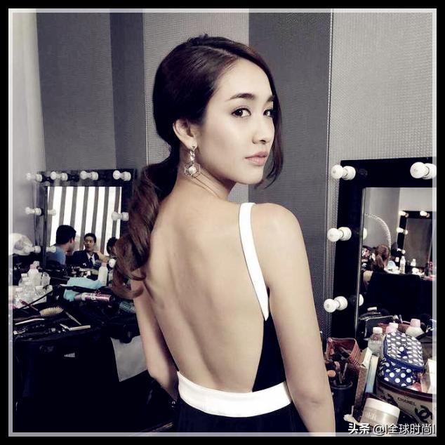 泰国少女选美冠军富家千金之女优雅穿搭显高贵——Min