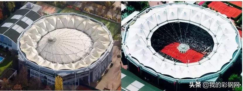 钢结构楼盖和屋盖的示意图,钢结构开合屋盖