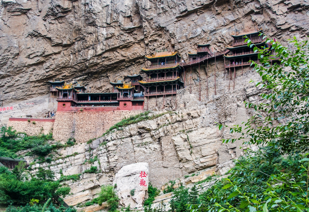 恒山避暑,山西五岳恒山算名胜古迹吧