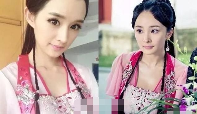 杨幂变整容范本，七个翻版中最后一个杨幂自己看到都会被吓哭