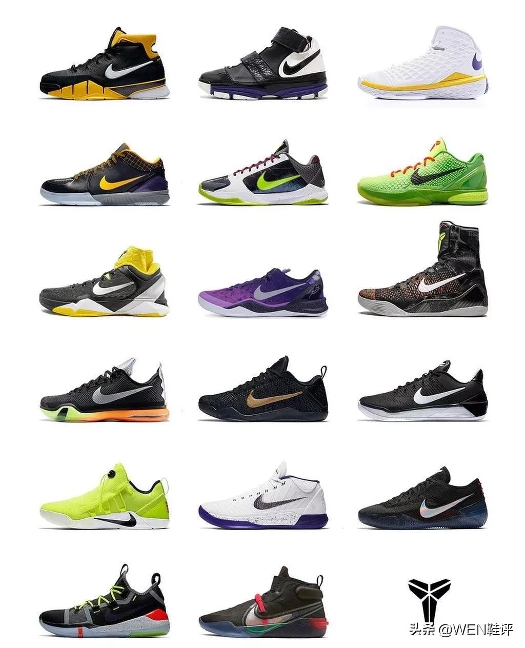 科比zoom全系列,科比最后一代zoom